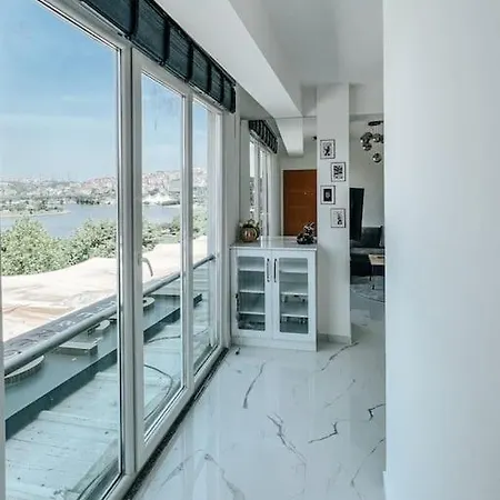 Mit Whirlpool - Blick Auf Das Goldene Horn Appartement Istambul