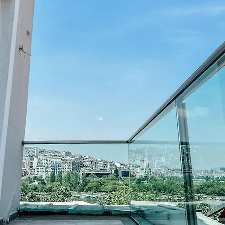 Mit Whirlpool - Blick Auf Das Goldene Horn Appartement Istambul